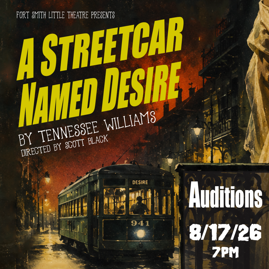 2026 Streetcar Named Desire Audition Graphic 900x900